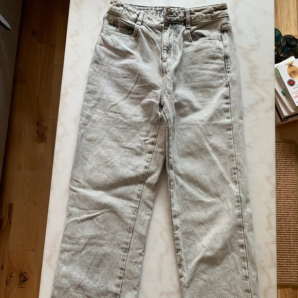 Grey Zara straight-leg jeans - Picture 2 of 6